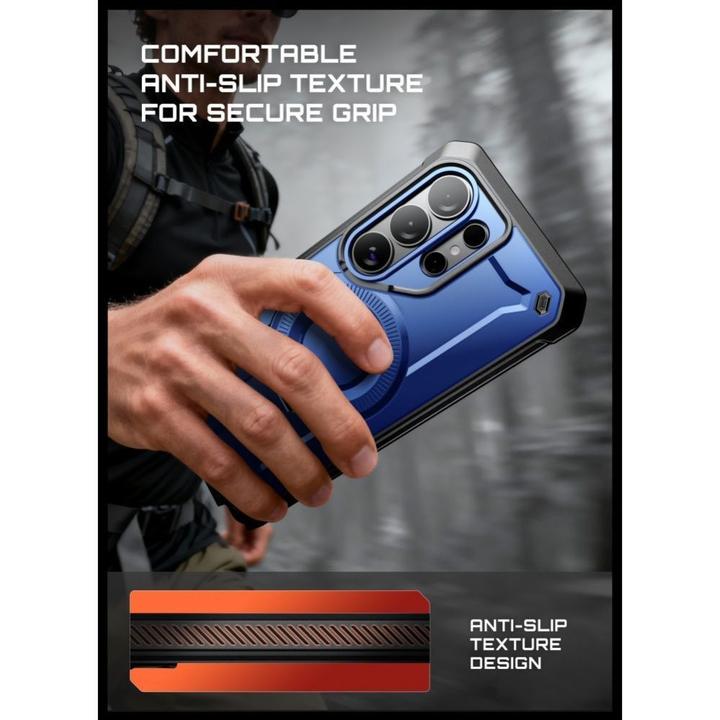 Productafbeelding Supcase Unicorn Beetle Pro Mag Magsafe 2-Set Galaxy S26 Ultra Kobalt (Samsung Galaxy S26 Ultra)