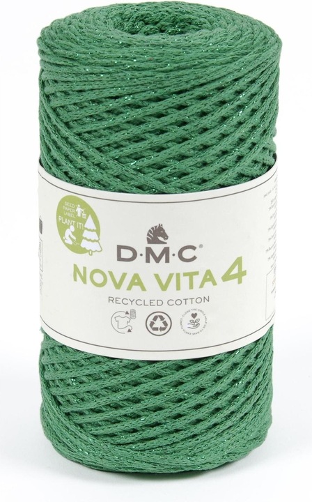 Image du produit DMC Eco Vita 4 métallisé (200 m)