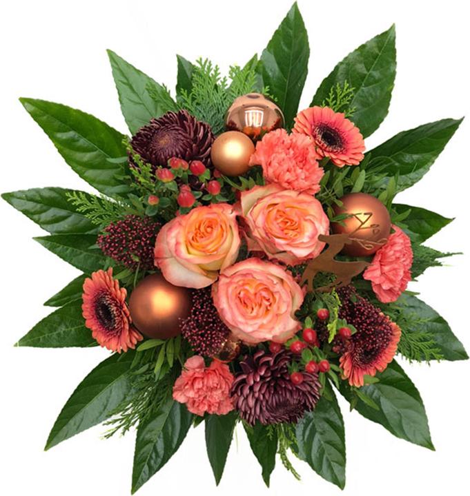 Bouquet de Noël avec livraison garantie le 24.12.2018