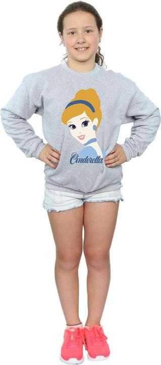 Produktbild Disney Princess Cinderella Silhouette Sweatshirt Mädchen (140, 146)
