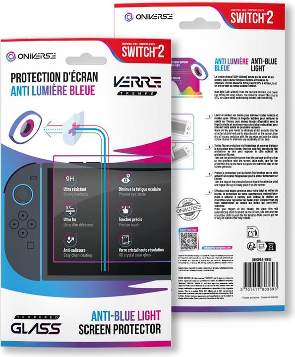 Image du produit Oniverse Screen Protector für Nintendo Switch 2™ - Gaming-Zubehör (Switch)