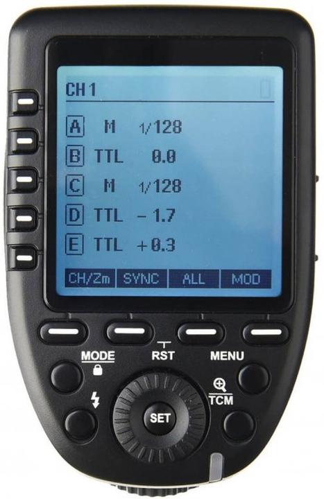 Actual product image Godox X-PROII radio transmitter for Canon (Funk)
