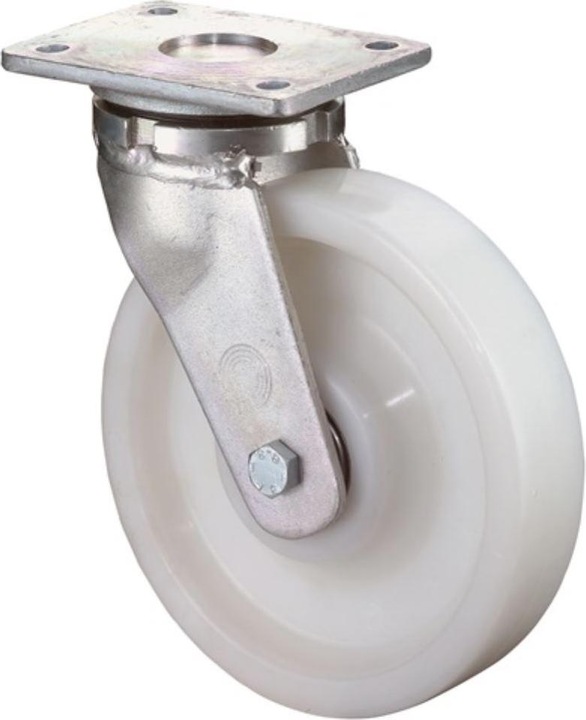 Actual product image BS Rollen Heavy duty swivel castor Wheel Ø 150 mm Load capacity 800 kg Plastic 138 mm 110 mm