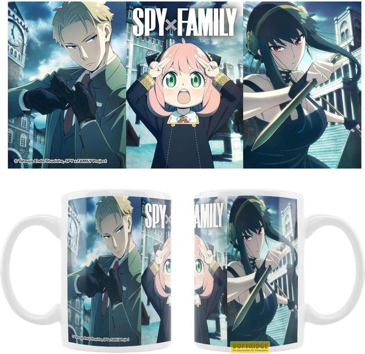 Produktbild Sakami Spy x Family mug céramique Loid & Anya & Yor (320 ml)
