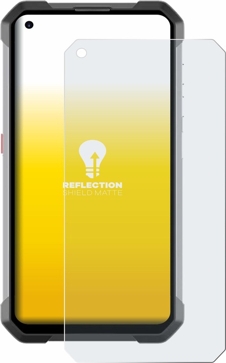 Actual product image upscreen Protective film Screen protector Matt anti-reflective film (1 Piece, Unihertz Titan Pocket)