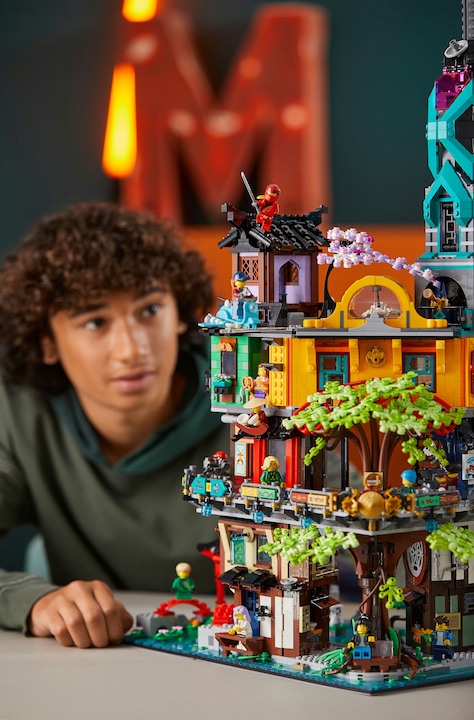 Image du produit LEGO Die Gärten von NINJAGO City (en anglais) (71741, LEGO Ninjago, LEGO difficiles à trouver)