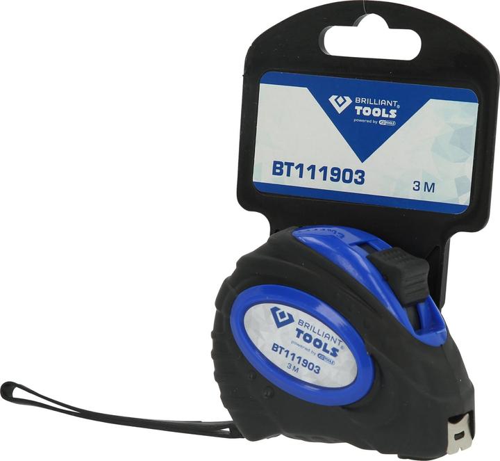 Actual product image Brilliant Tools Meassure tape (3 m)