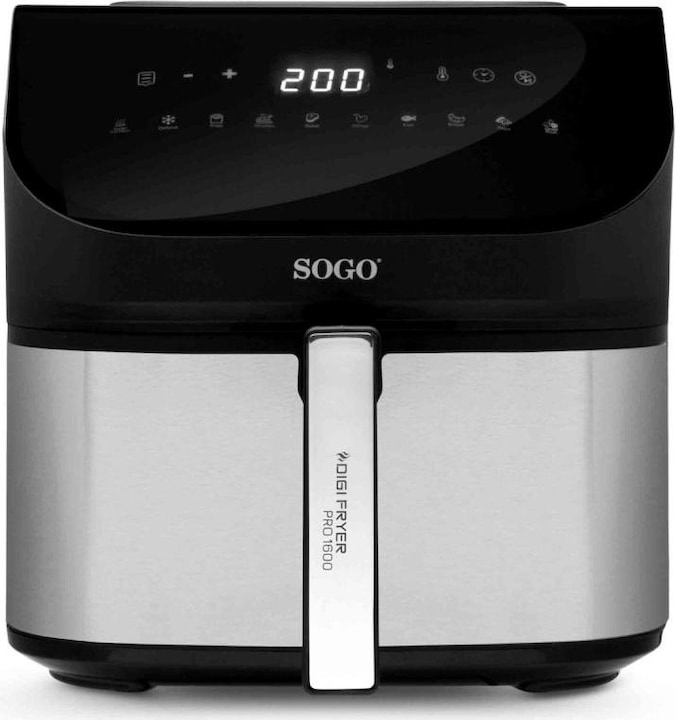 Image du produit Sogo AIR FRYER 8 LITRE S/S BODY, DIGITAL CONTROL-1700W