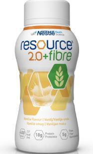 Produktbild Resource 2.0 Fibre Drink Vanille (Vanille, 4 Stk., 888 g)
