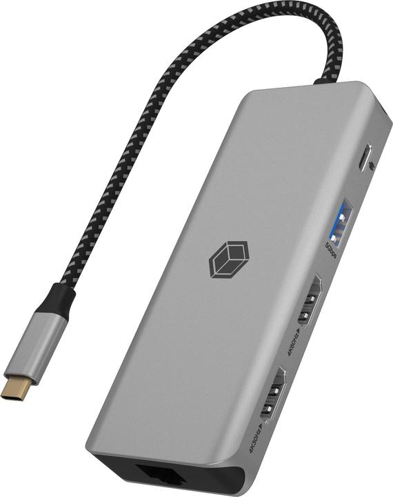 Produktbild Icy Box IB-DK4012-CPD (USB-C, 9 Ports)