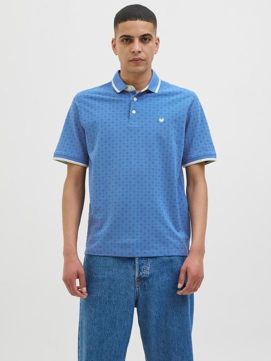 Produktbild Jack & Jones All Over Print Polokragen Poloshirt Poloshirt (XS)