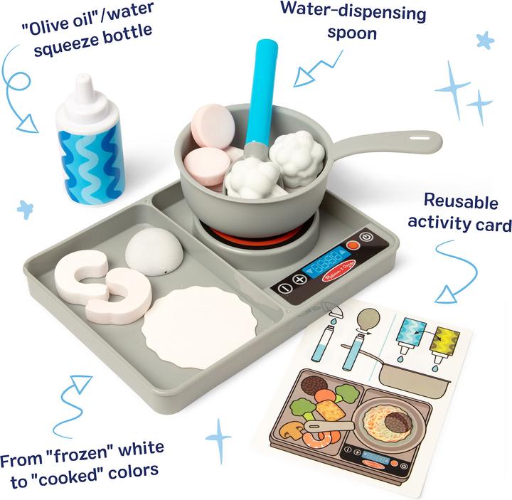 Actual product image Spin Master Water Wow! Simmer & Stir Play set