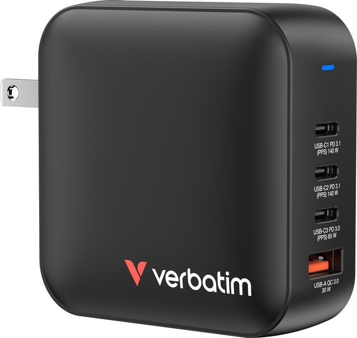 Produktbild Verbatim Mini GaN 4 Port Charger (165 W)