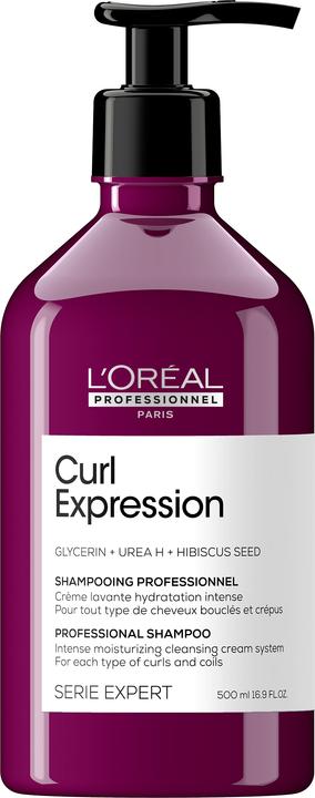 L'Oréal Professionnel L'Oréal SERIE EXPERT Curl Expression Intense Moisturizing Cleansing Cream Shampoo (Flüssiges Shampoo, 500 ml)