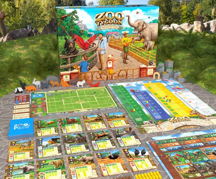 Produktbild Treeceratops Zoo Tycoon: The Board Game - Deluxe (Englisch, 1 - 4 Spieler)