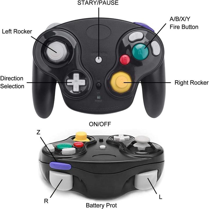 Produktbild Techken Wireless Controller für Gamecube (Wii)