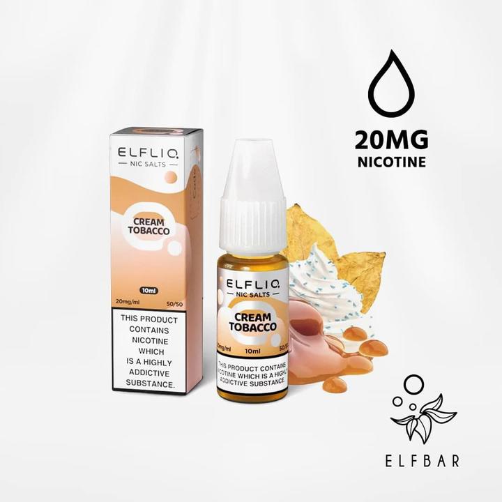 Actual product image Elfbar Cream Tobacco