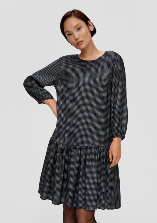 Image du produit S.Oliver Kleid Kariertes Minikleid aus Viskosemix (36)