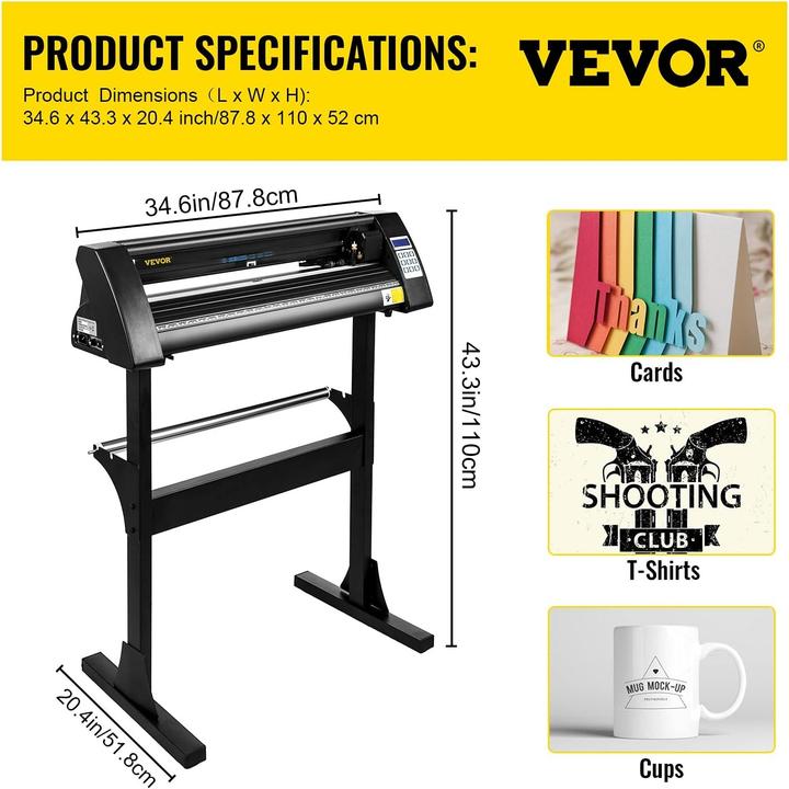 Produktbild Vevor Schneideplotter