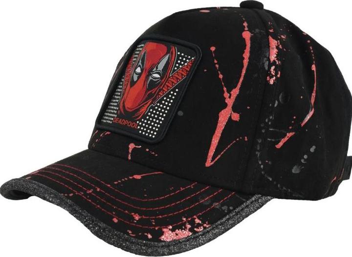 Produktbild Capslab Marvel Deadpool Kappe CL-MAR-TAG-1-DEA, Schwarz, Einheitsgrösse