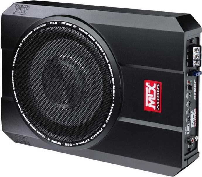 Produktbild MTX Audio RTU8P Underseat Subwoofer met versterker - 150W (600 W)