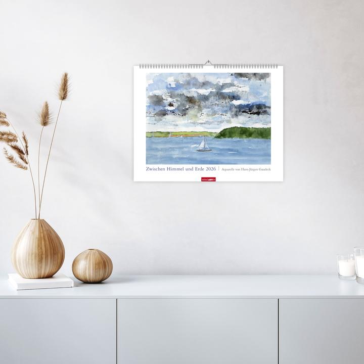 Image du produit Zwischen Himmel und Erde Kalender 2026 - Aquarelle von Hans-Jürgen Gaudeck
