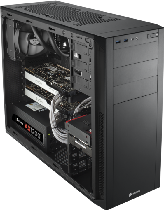 Actual product image Corsair Carbide 200R (ATX, mATX, Mini-ITX)