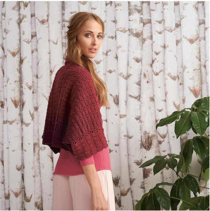 Actual product image Rico Design Wool Creative Wool Dègradé 200 g Bordeaux (800 m)