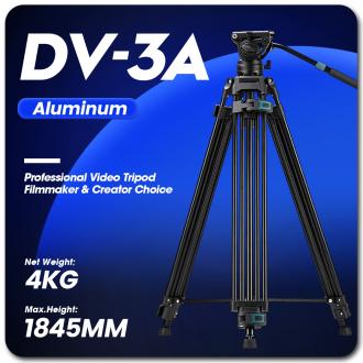 Actual product image Fotopro DV 3 Aluminium Black (Metal)