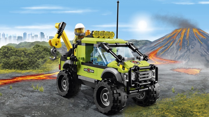 Produktbild LEGO City Vulkan-Forschungstruck (60121, LEGO City)