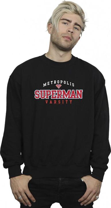 Immagine prodotto Superman Metropolis Varsity Felpa Uomo (L)