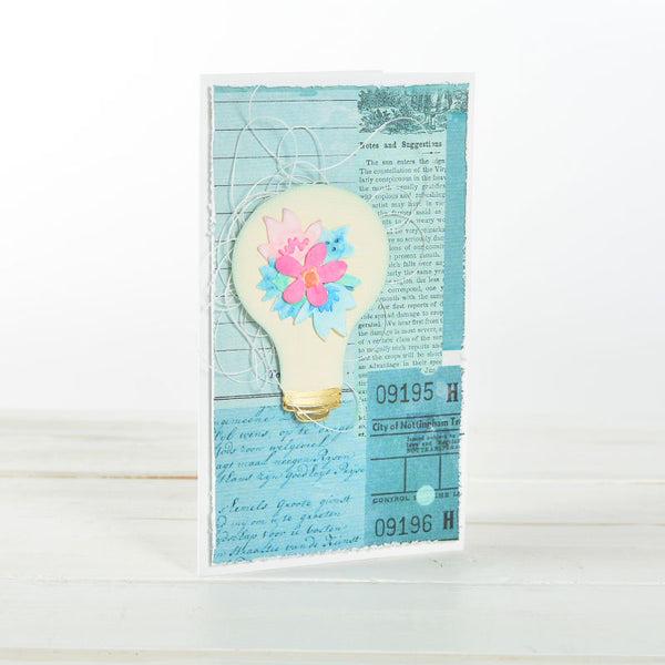 Actual product image Sizzix Thinlits punching stencil "In the Meadow"