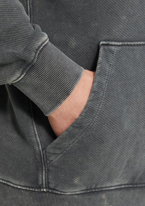 Actual product image S.Oliver Sweatshirt Strukturiertes Sweatshirt mit Stehkragen (L)