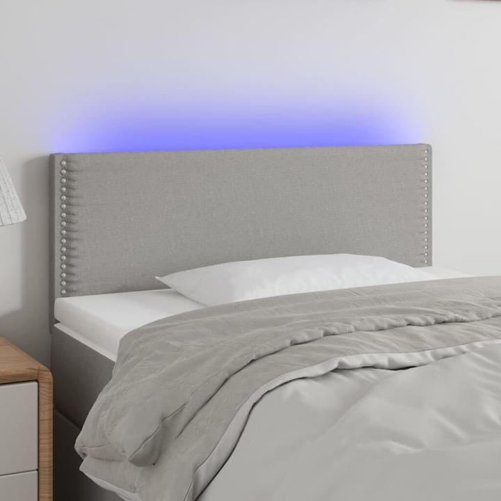 Actual product image vidaXL LED Kopfteil (100 x 5 x 88 cm)