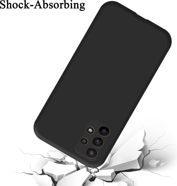 Produktbild Cadorabo TPU Liquid Silicone Case Hülle für Samsung Galaxy A23 4G / 5G (Samsung Galaxy A23)