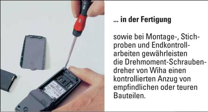 Produktbild Wiha Werkstatt Drehmoment-Schrauben (2 Nm, 7 Nm)