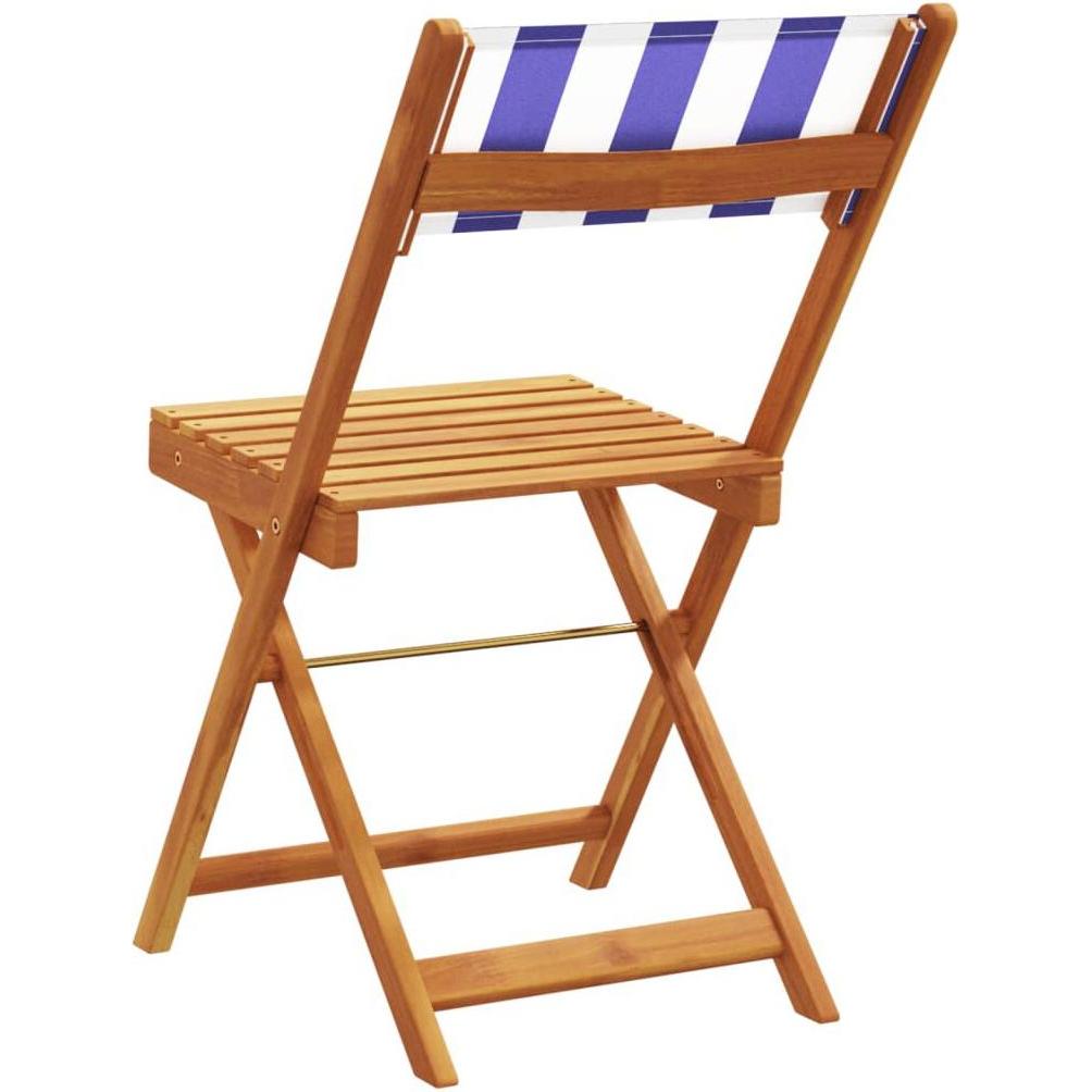 VidaXL, Gartenstühle, Gartenstühle 6 Stk. Klappbar Stoff und
