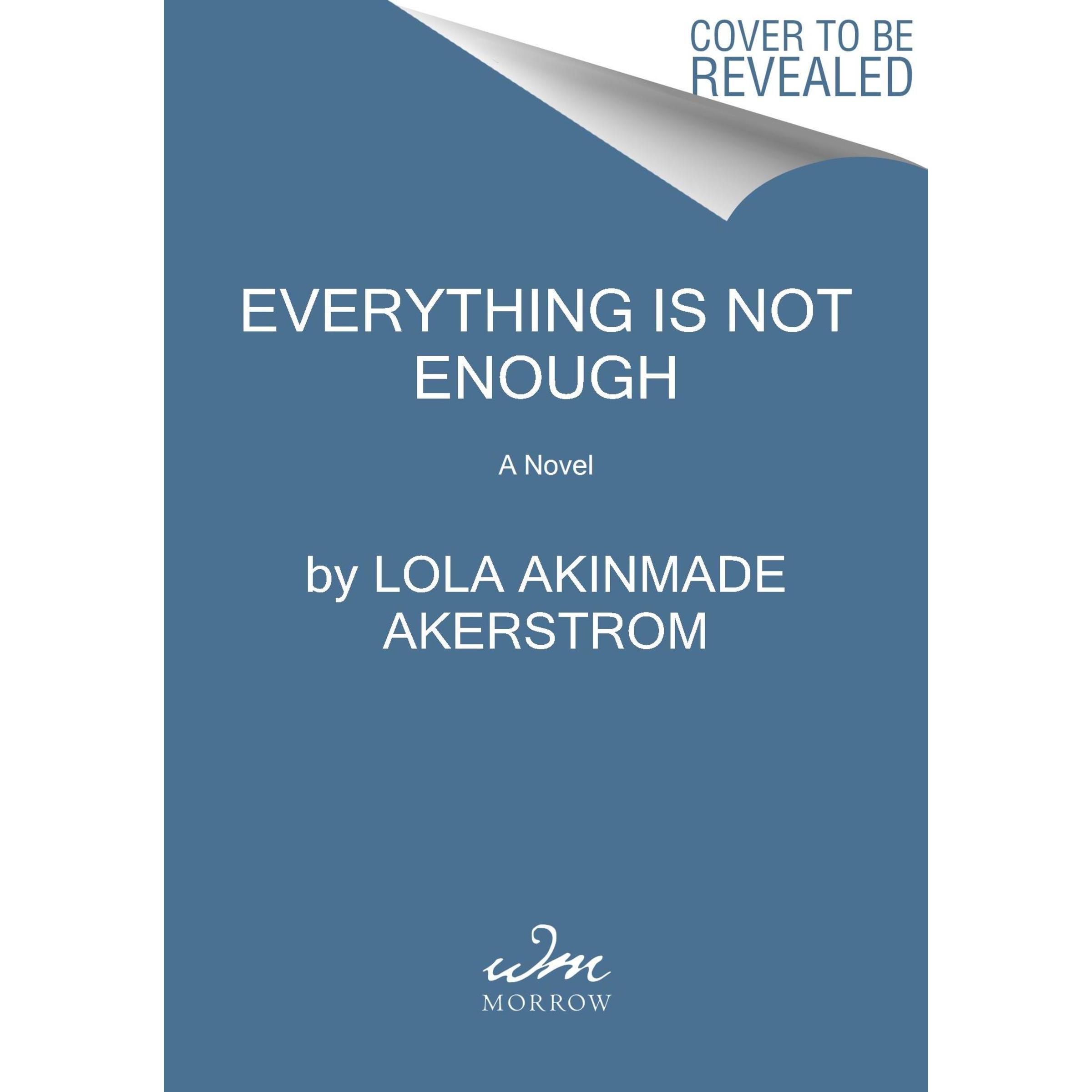 Everything Is Not Enough, Belletristik von Lolá Ákínmádé Åkerström
