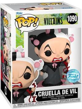 Actual product image Funko POP! Disney Villains Les 101 Dalmatiens - Cruella De Vil (Holding Phone)