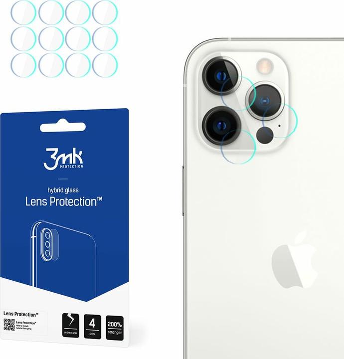 Actual product image 3MK Camera protection glass, camera glass (1 Piece, Apple iPhone 13 Pro Max)
