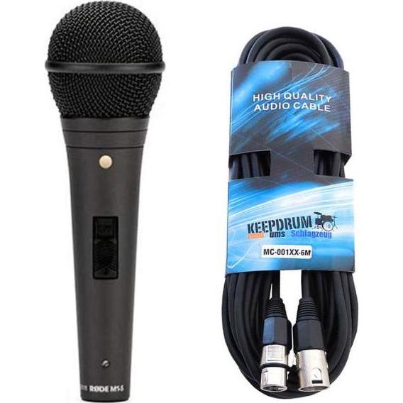 RØDE M1-S Mikrofon mit Mikrofonkabel, Mikrofon