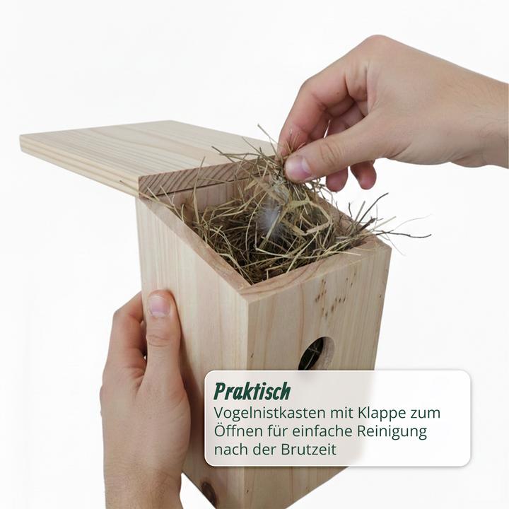 Produktbild Relaxdays 4x Nistkasten