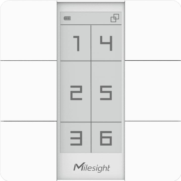 Produktbild Milesight iot lorawan cowork smart scene button e-ink display