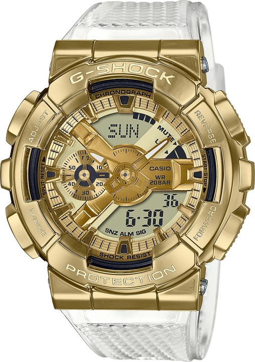 Actual product image Casio G-Shock GM-110SG-9AER (Diving watch, 49 mm)