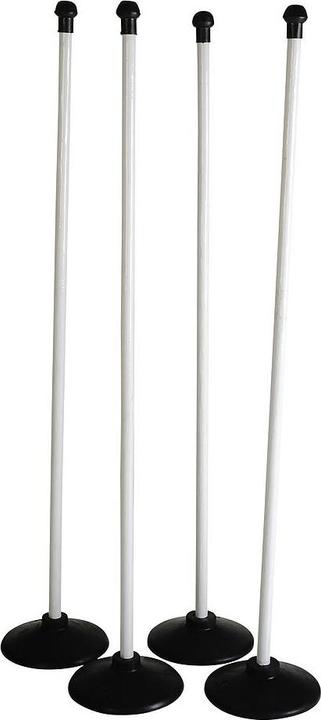 Aresson Batting ball post and base 4-pack set wood PVC