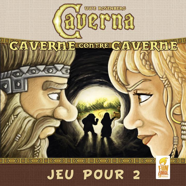 Actual product image Fun Forge Caverna Caverne Contre Caverne (French)