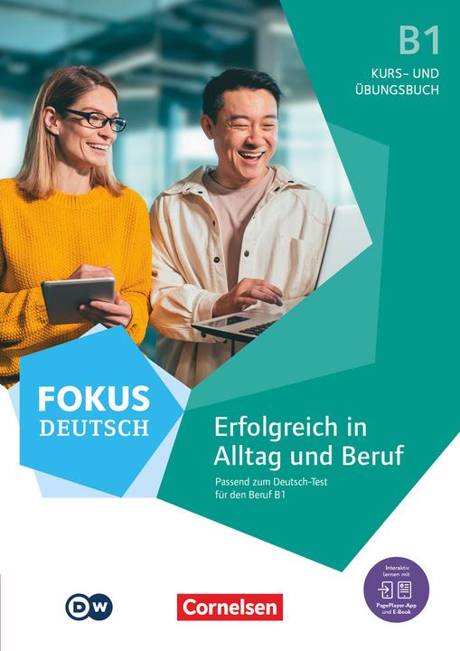 Produktbild Fokus Deutsch B1. Erfolgreich in Alltag und Beruf - Kurs- und Übungsbuch passend zum Deutsch-Te (Deutsch, Joachim Schote, Dieter Maenner, Petra Schappert, Gunther Weimann, 2024)