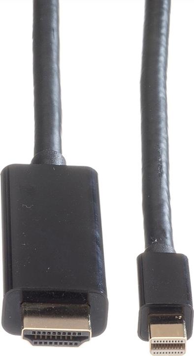 Produktbild Roline Mini DisplayPort — HDMI (Typ A) (3 m, HDMI, DisplayPort, 2.0)