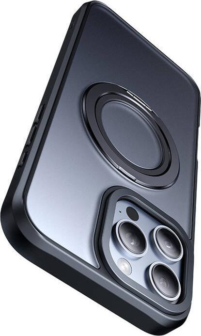 Produktbild Mcdodo PC-4932 MagSafe case for iPhone 16 Pro with stand (black) (Apple iPhone 16 Pro)