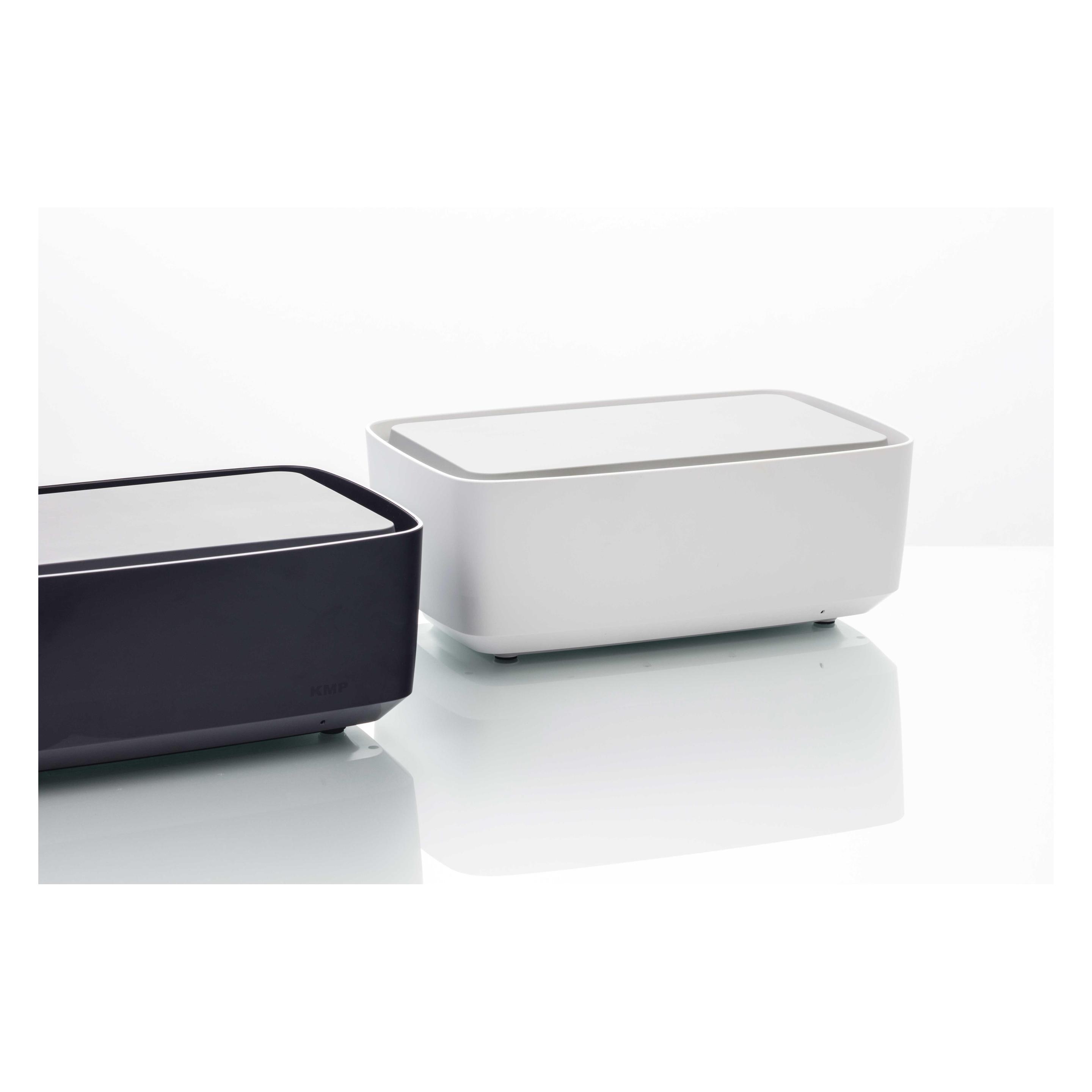 KMP Boîte de protection (3 ports), Chargeur USB, Noir